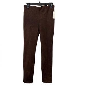 Anthropologie Dark Brown Corduroy Pants Size 27 NWT